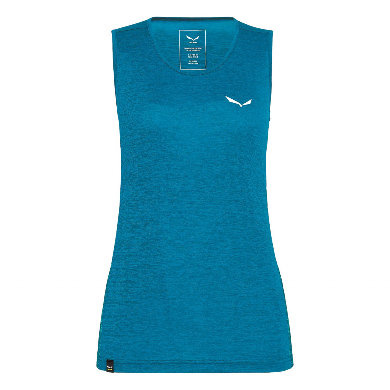 Salewa Women's Puez Graphic Dry Tanktop Blue FWR-091837